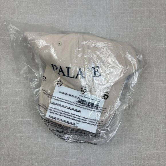 🌾 Palace x Calvin Klein CK1 6-Panel Hat in Wheat - Picture 3 of 4